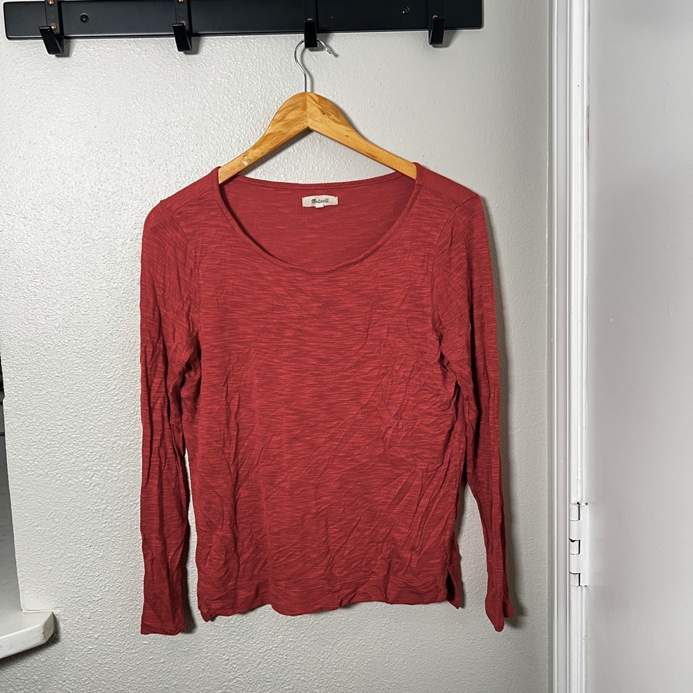 Madewell knit long sleeve top